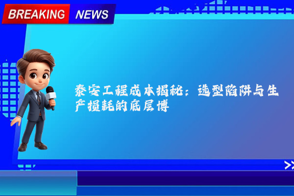 泰安工程成本揭秘：选型陷阱与生产损耗的底层博弈