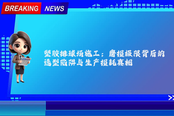 塑胶排球场施工：磨损极限背后的选型陷阱与生产损耗真相